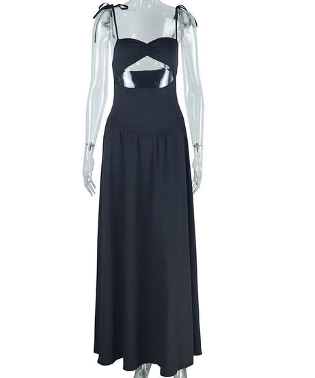 Chic White Two-Piece Maxi Set: Tie-Strap Crop Top & High-Waist Voluminous Skirt | Resort & Holiday Ready