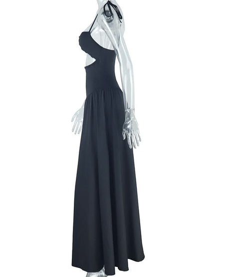 Chic White Two-Piece Maxi Set: Tie-Strap Crop Top & High-Waist Voluminous Skirt | Resort & Holiday Ready