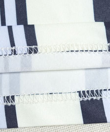 Chic Striped Halter Top & Mini Skirt Set - Your Go-To for Fall Events & Warm Getaways