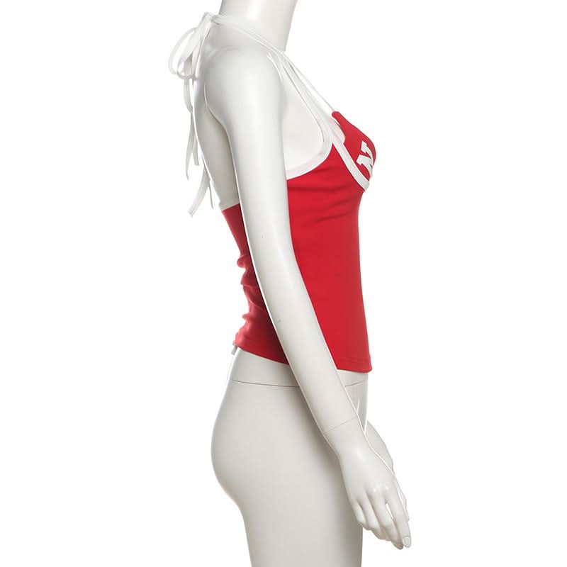 Nebraska Cornhuskers Women's Game Day Halter Tank Top - Spirit Red 'N' Apparel