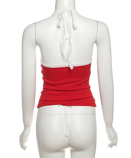 Nebraska Cornhuskers Women's Game Day Halter Tank Top - Spirit Red 'N' Apparel