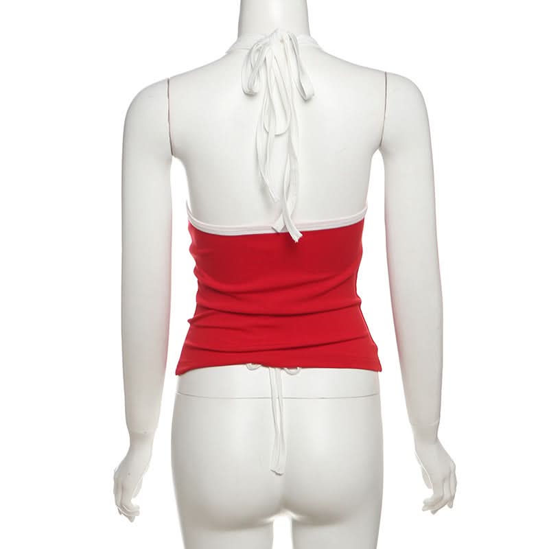 Nebraska Cornhuskers Women's Game Day Halter Tank Top - Spirit Red 'N' Apparel