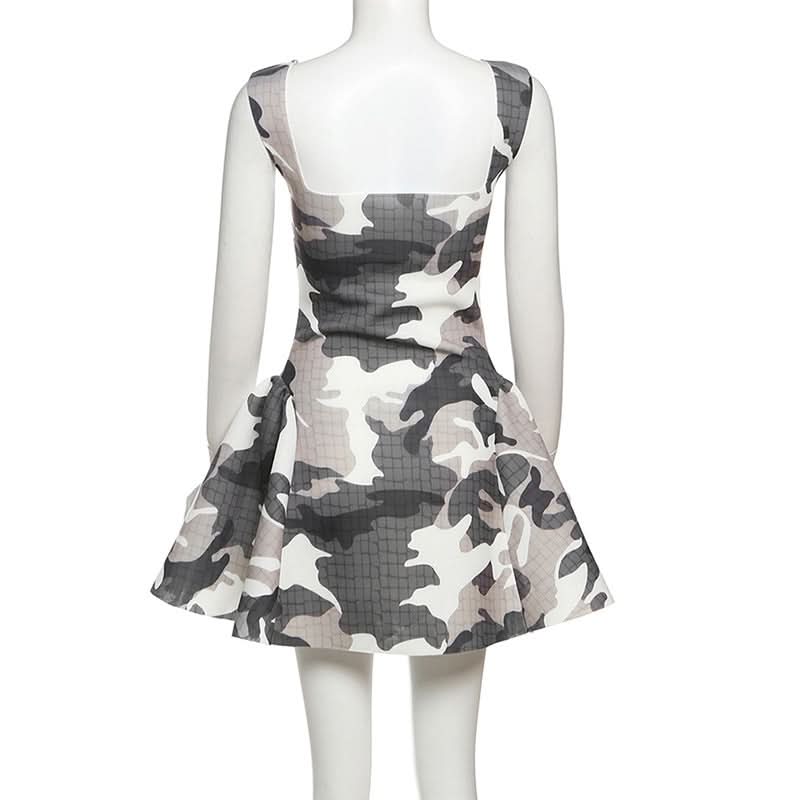 Urban Chic Camo Backless Mini Dress - Your Edgy Fall Statement Piece