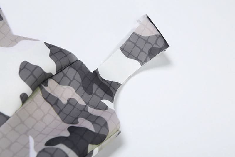 Urban Chic Camo Backless Mini Dress - Your Edgy Fall Statement Piece