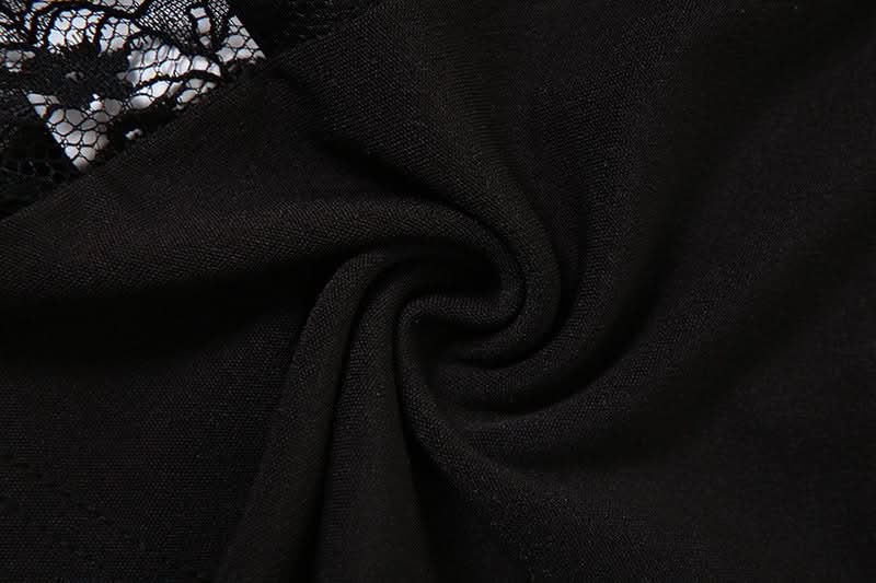 Sultry Black Lace Corset Top | Strapless Sweetheart Bustier for Fall Nights, Halloween & Holiday Parties