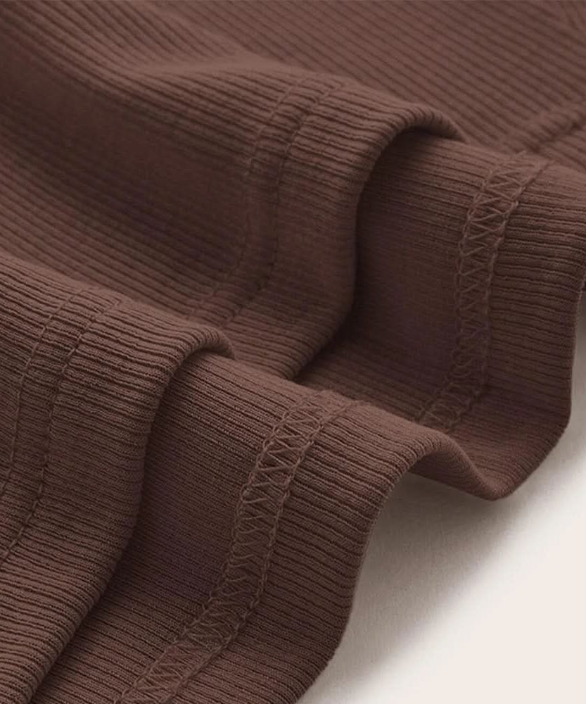 Trendy Black Ribbed Halter Crop Top with Front Ring Detail | Chic Fall Outings & Layering