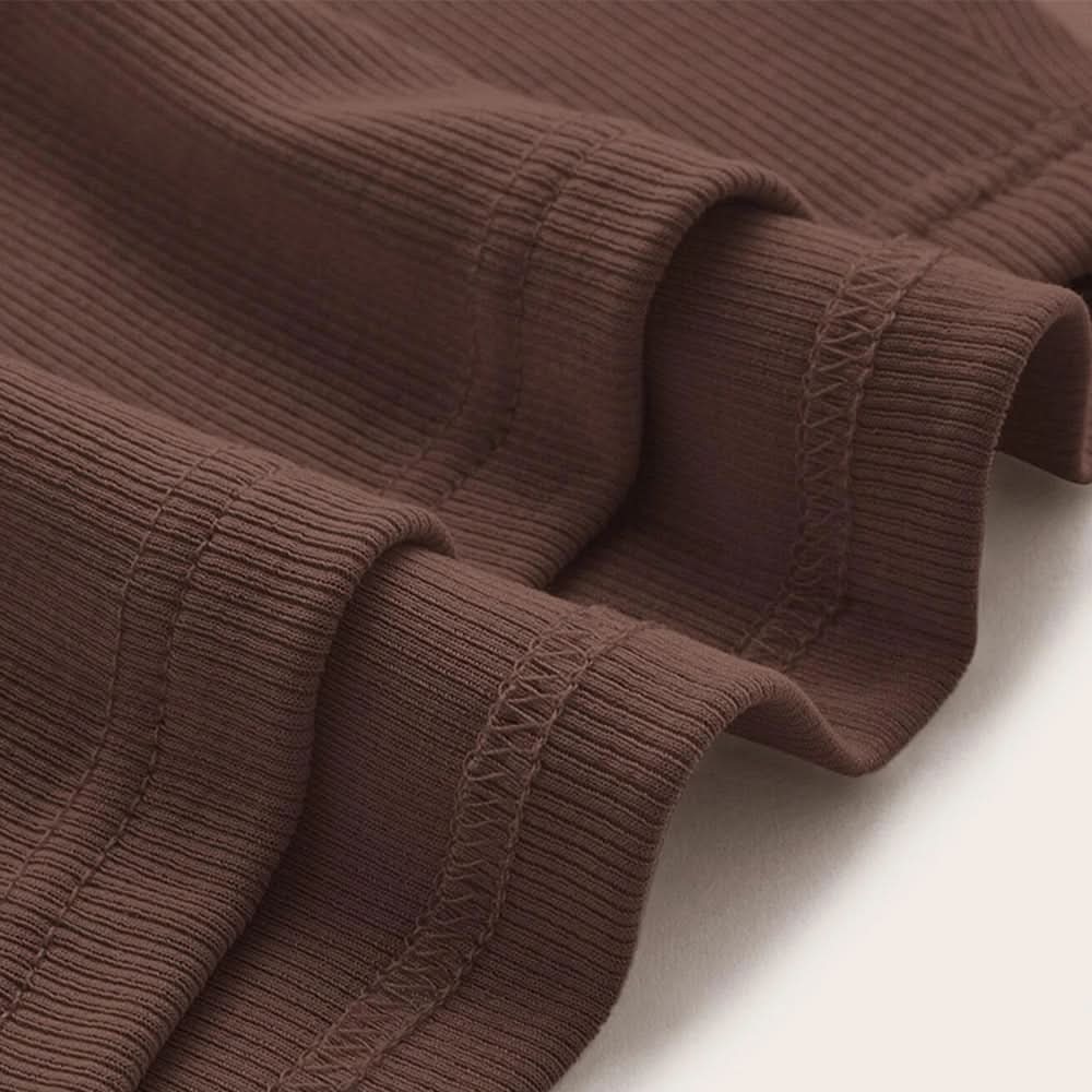 Trendy Black Ribbed Halter Crop Top with Front Ring Detail | Chic Fall Outings & Layering