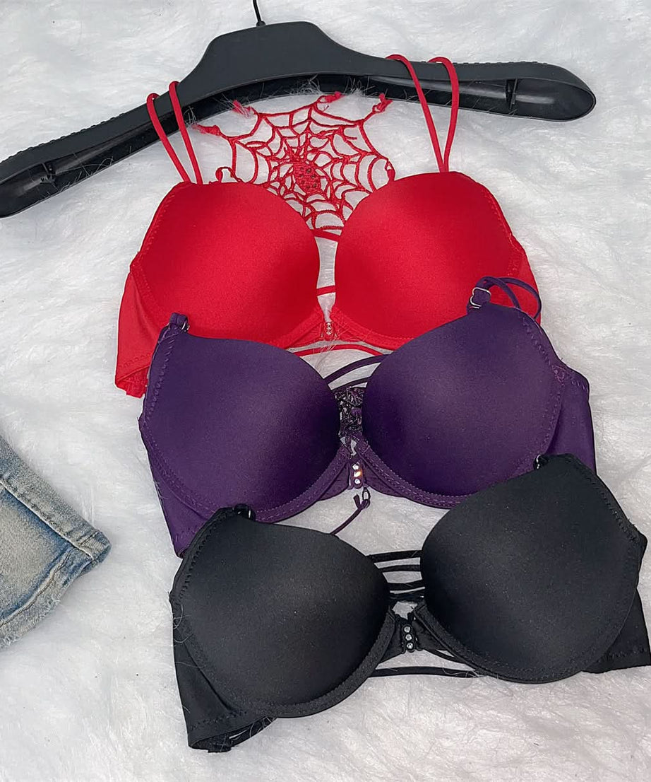 Spooky Chic Red Spider Web Backless Cami Top | Halloween & Edgy Night Out Style