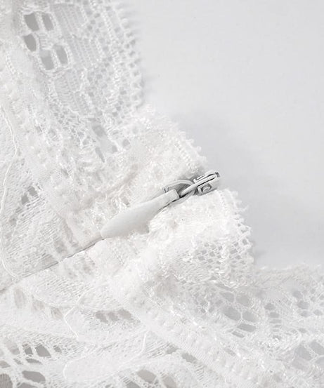 Sultry Sheer Lace O-Ring Jumpsuit - Elevate Your Fall Party & Night Out Style