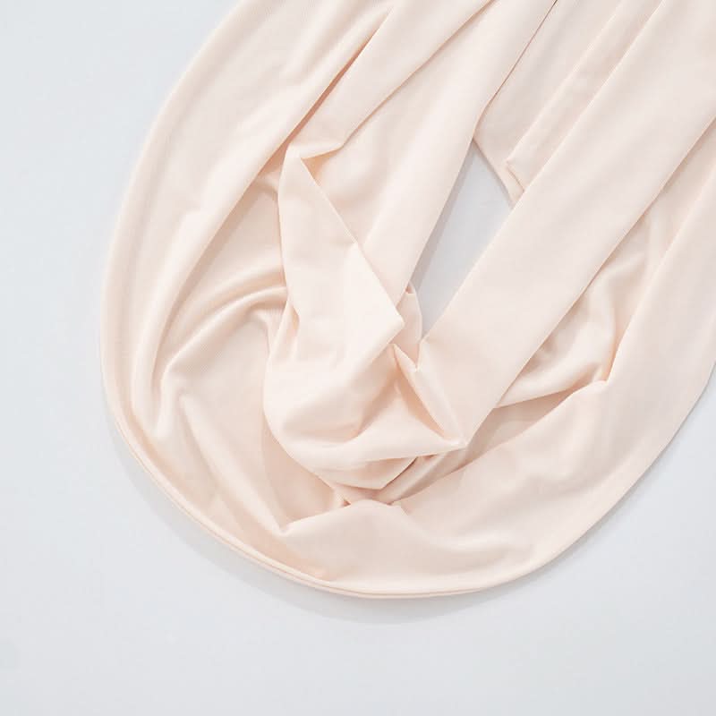 Midnight Glam Halter Cowl Neck Shorts Set - Daring Black Ensemble for Fall Parties