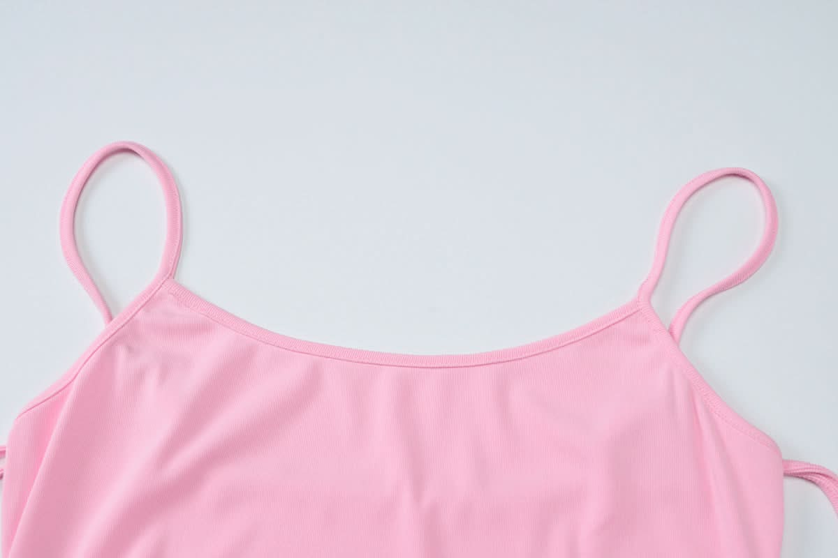 Stunning Blush Pink Backless Self-Tie Cami Maxi Dress - Perfect for Fall Events & Holiday Glam