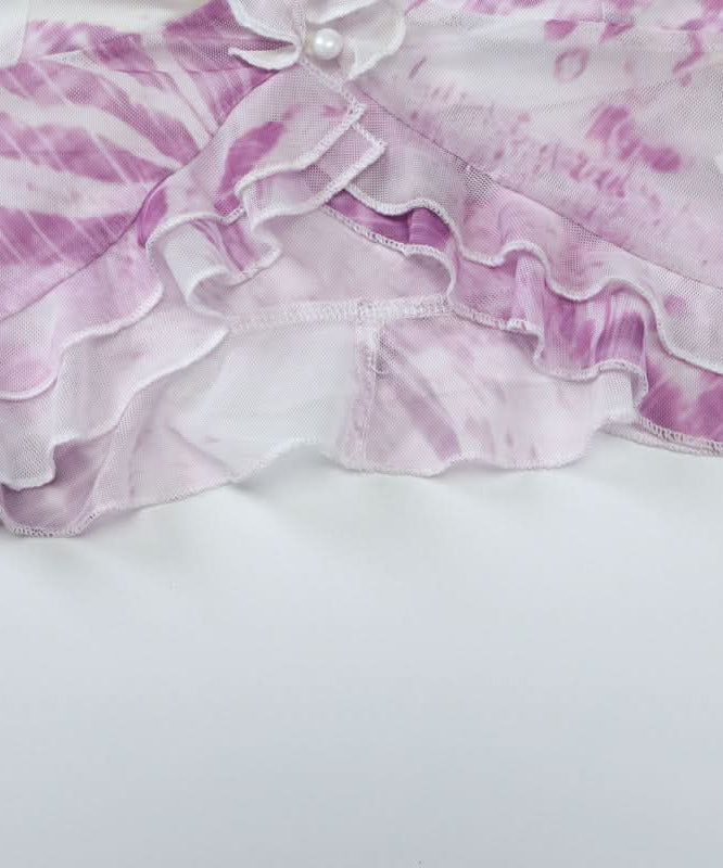 Purple Bloom Halter Crop Top & Maxi Skirt Set - Your Chic Vacation Escape