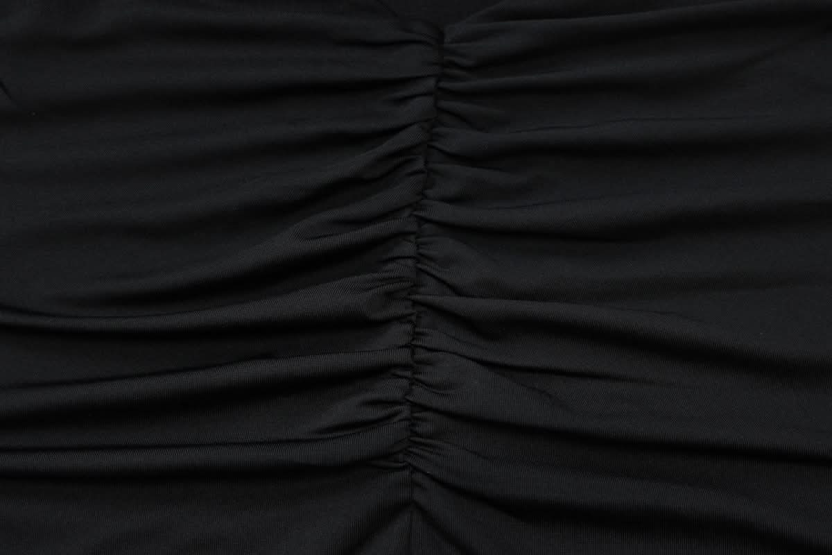 Cozy Chic: The Ultimate Black Cross Back Ruched Cami Romper for Effortless Fall Style