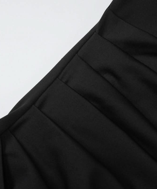 Glamourous Off-Shoulder Black & White Maxi Dress | Perfect for Holiday Parties & Galas