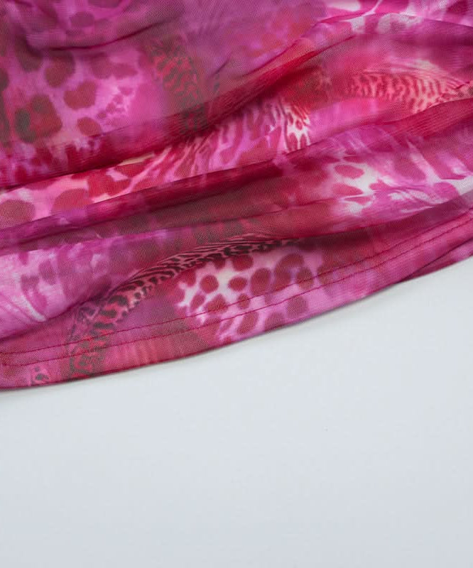 Electric Pink Leopard Halter Crop Top: Your Ultimate Statement for Fall Parties & Nights Out