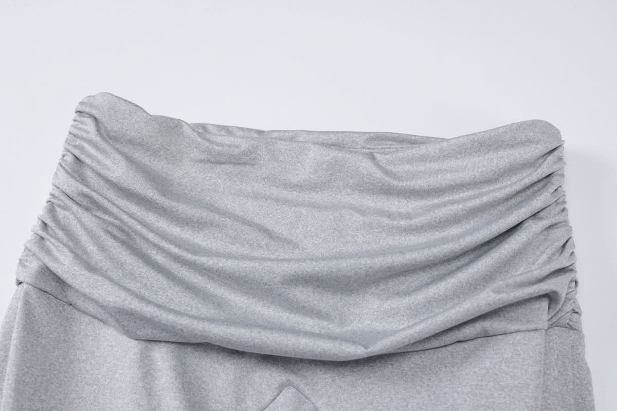 Chic Draped One-Shoulder Maxi Skirt Set - Your Effortless Fall Style Staple