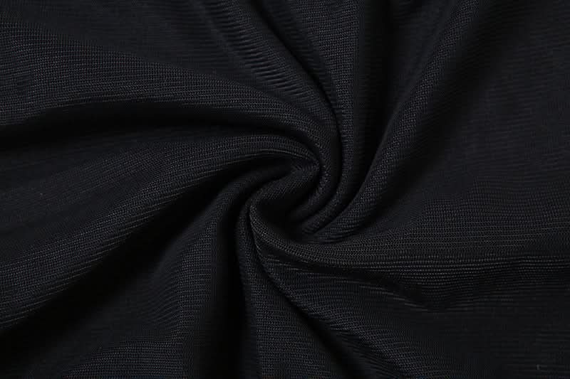 Enchanting Gothic Mesh Ruffle Mini Skirt Set | Halter Off-Shoulder Top for Halloween & Club Nights