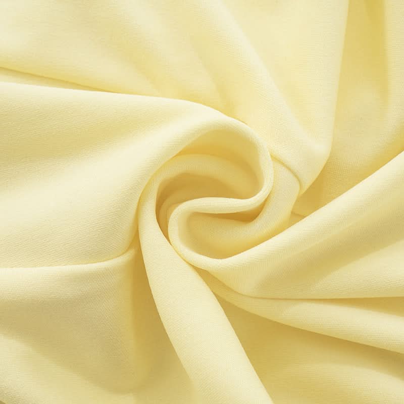 Butter Yellow Tailored Ruffle Romper - Your Chic Fall Statement Playsuit