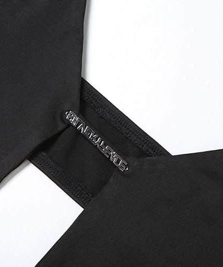 Sleek Black Cut-Out Bodycon Dress | Fall Party & Holiday Statement Piece