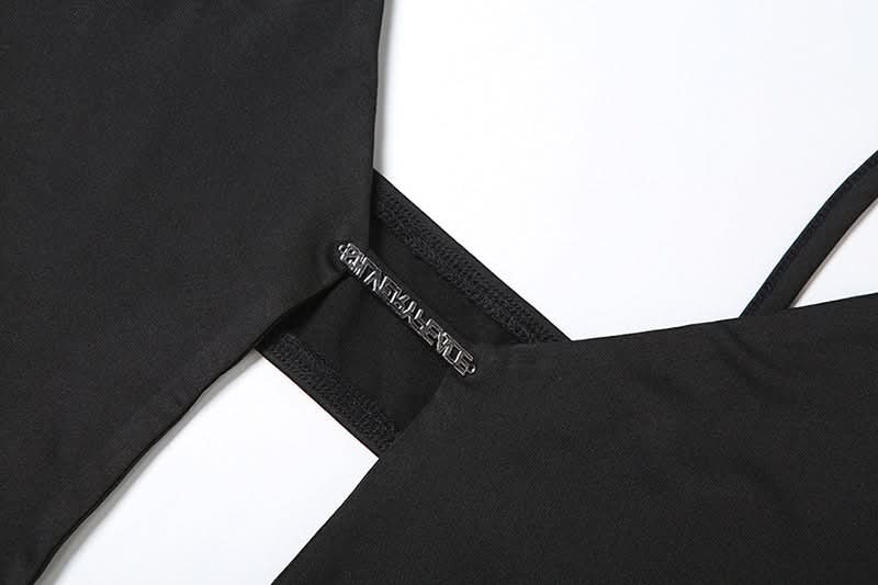 Sleek Black Cut-Out Bodycon Dress | Fall Party & Holiday Statement Piece