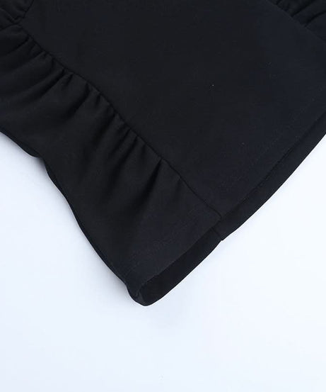 Gothic Siren O-Ring Lace Halter Top | Spooky Season & Edgy Fall Fashion