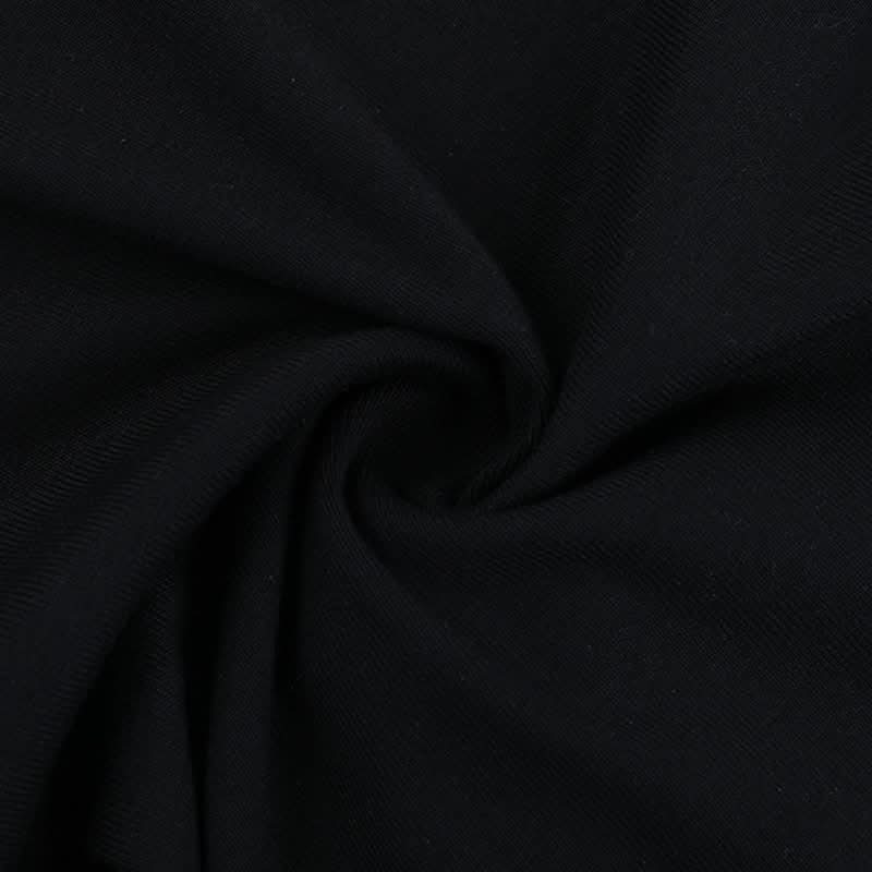 Spooky Chic Gothic Coffin Lace High Neck Top - Halloween & Fall Ready