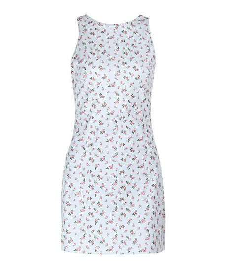 Autumn Bloom Backless Mini Dress - Chic & Flirty for Fall Nights