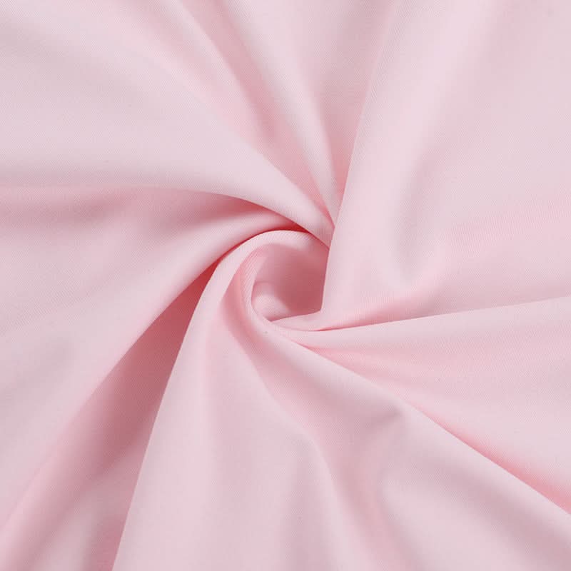 Elegant Blush Pink Long Sleeve Maxi Dress | Square Neck Keyhole | Fall & Holiday Party Ready