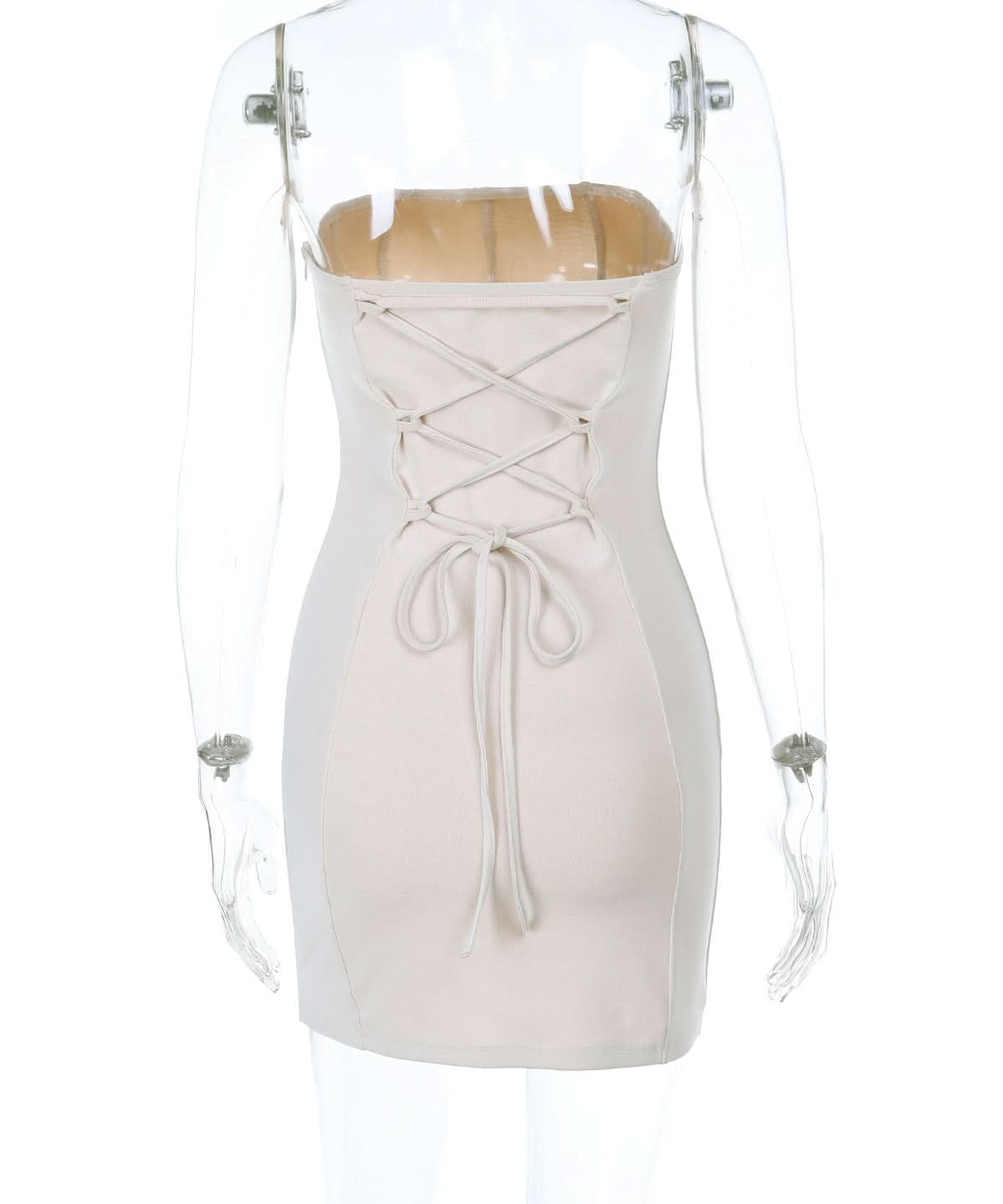 Sleek & Chic White Strapless Bodycon Mini Dress - Your Fall Party & Holiday Essential