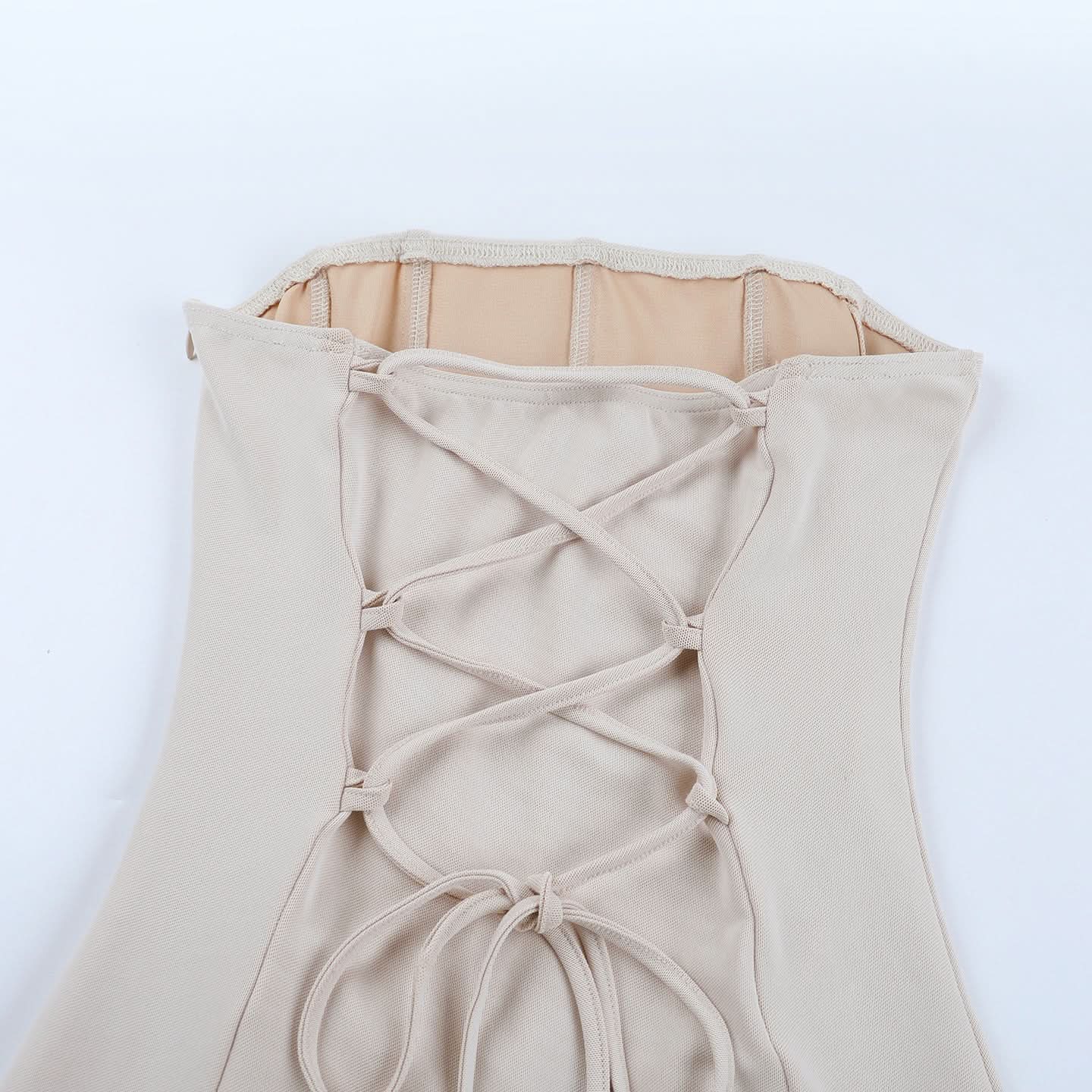 Sleek & Chic White Strapless Bodycon Mini Dress - Your Fall Party & Holiday Essential