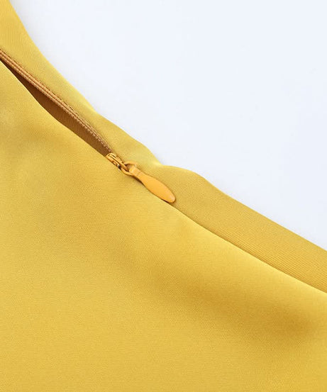 Golden Hour Glamour: Cowl Neck Satin Maxi Dress - Perfect for Fall & Holiday Soirées