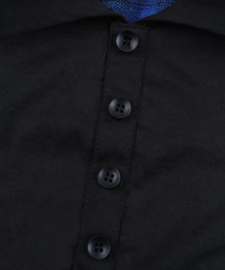 Gothic Blue Plaid Corset Top | Edgy Fall & Halloween Ruffle Bustier