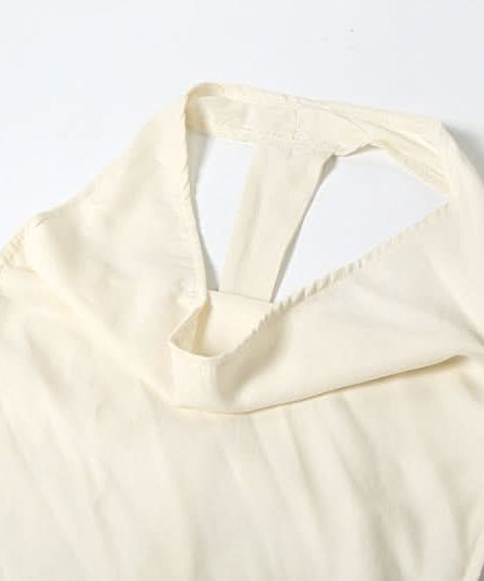 Elegant Cowl Neck Sheer Panel Maxi Dress | Holiday & New Year's Eve Glamour