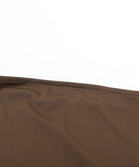 Autumn Glamour: Strapless Ruffle High-Low Maxi Dress - Your Chocolate Brown Fall Statement Piece