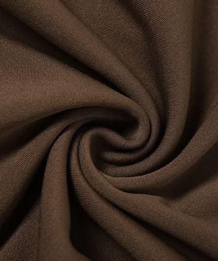 Autumn Glamour: Strapless Ruffle High-Low Maxi Dress - Your Chocolate Brown Fall Statement Piece