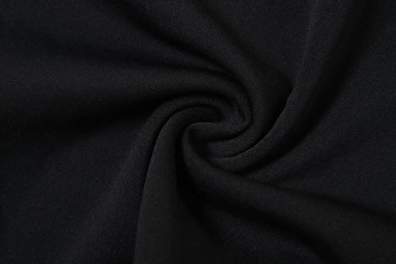 Edgy Black Halter Top for Women – Grommet & Buckle Detail for Fall & Halloween Parties