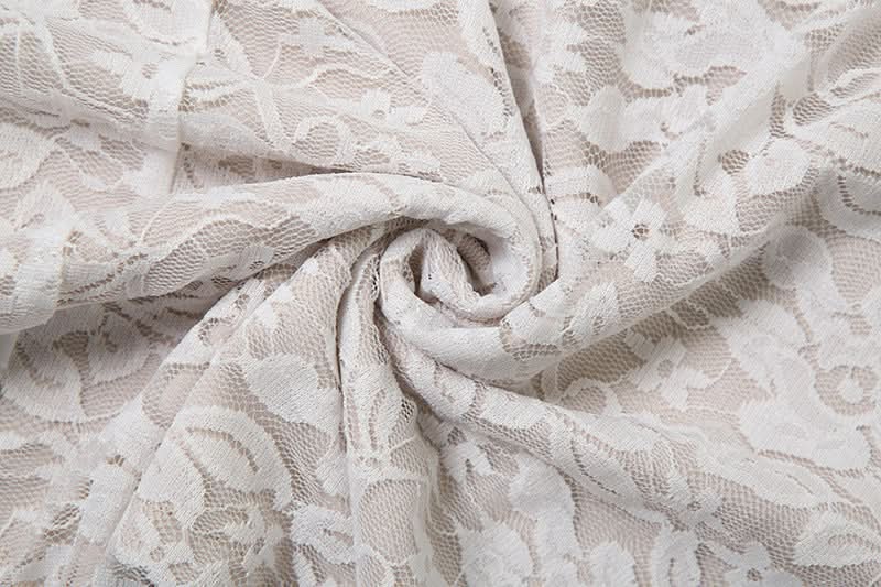 Elegant White Lace Off-Shoulder Maxi Dress - Perfect for Fall Events & Holiday Soirées