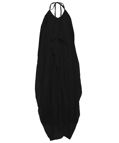 Ethereal White Halter Maxi Dress: Your Chic Escape for Fall & Winter Getaways