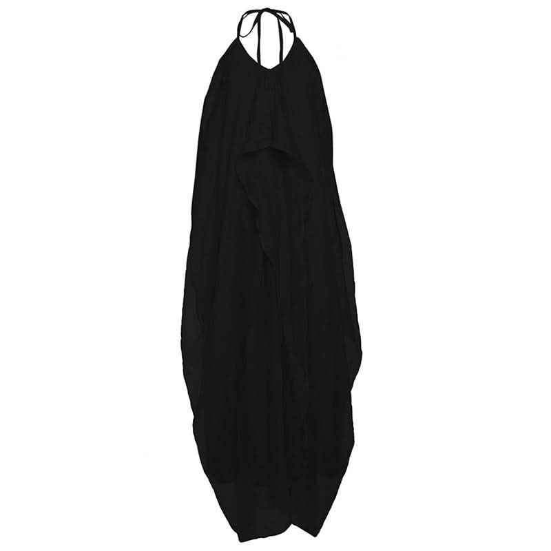 Ethereal White Halter Maxi Dress: Your Chic Escape for Fall & Winter Getaways