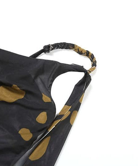 Wild Allure One-Shoulder Mesh Maxi Dress - Fall & Holiday Glamour