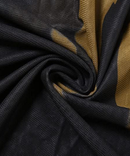 Wild Allure One-Shoulder Mesh Maxi Dress - Fall & Holiday Glamour