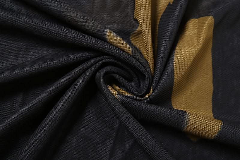 Wild Allure One-Shoulder Mesh Maxi Dress - Fall & Holiday Glamour