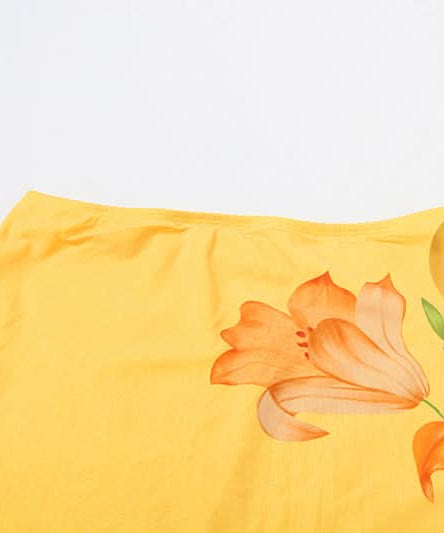 Sunshine Bloom Mermaid Maxi Skirt - Your Ultimate Fall Event & Resort Getaway Piece