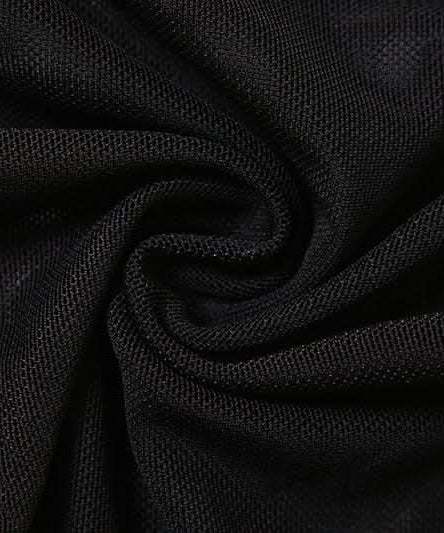 Sultry Black Mesh Halter Bodysuit - Your Essential for Fall Nights & Halloween Parties