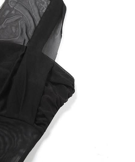 Effortless Glam: White Halter Mesh Corset Maxi Dress - Your Go-To for Holiday Parties & Resort Escapes