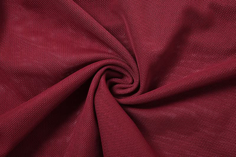 Edgy Black Mesh Tie-Front Tube Top - Your Fall & Halloween Party Statement Piece