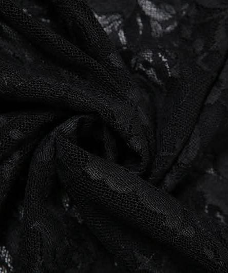 Enchanting Black Lace Corset Maxi Dress - Sheer Skirt for Fall Evenings & Holiday Parties