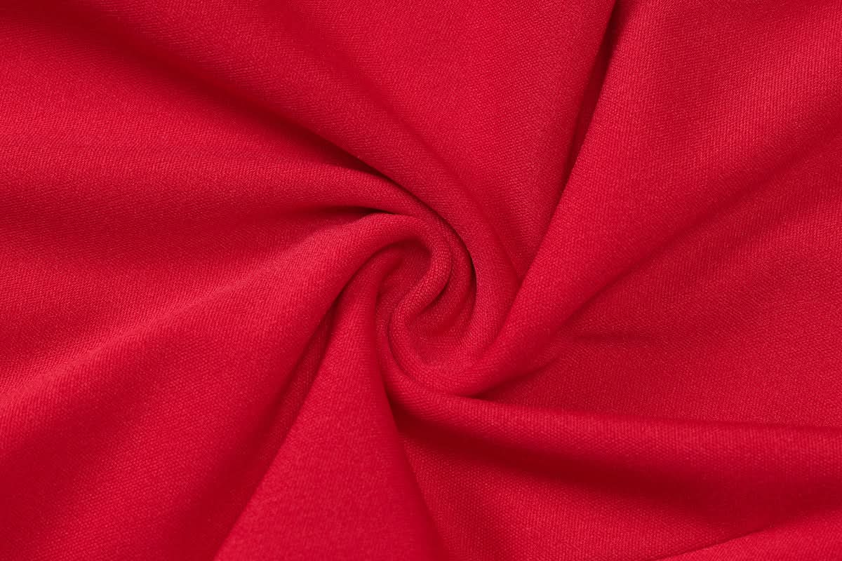 Siren Red Asymmetrical Ruffle Tie-Strap Midi Dress - Your Statement Piece for Fall & Holiday Glamour