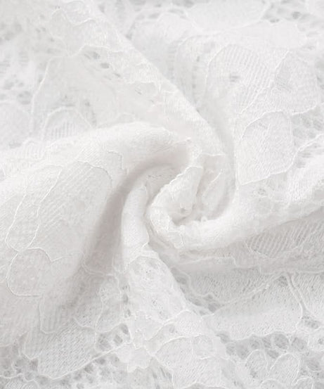 Coquette Bow-Front Lace Crop Top | Off-Shoulder Cutout Long Sleeve for Fall Nights