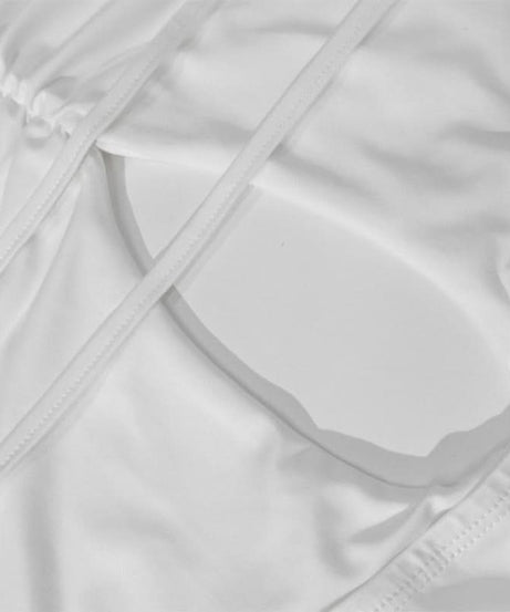 Chic White Halter Cutout Maxi Dress - Your Fall Party & Resort Getaway Statement Piece